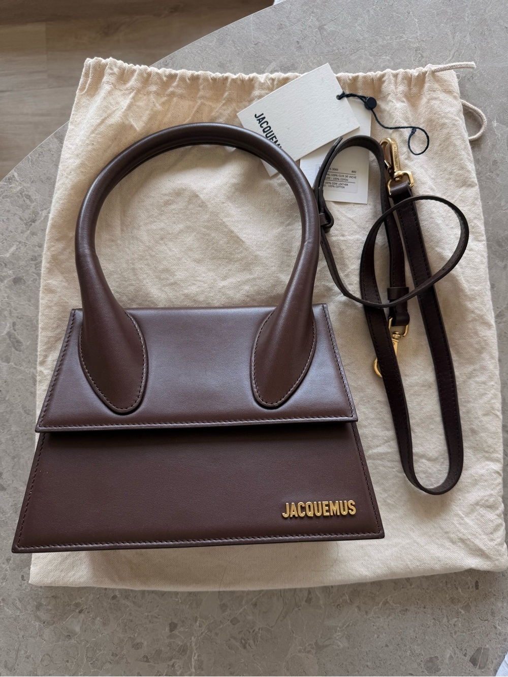 Jacquemus Le Grand Chiquito bag Brown